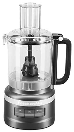 KitchenAid KFP0919BM 9 Cup Food Processor Plus, Black Matte