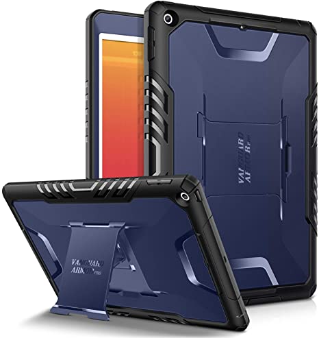 MOBOSI iPad 8th Generation Case/ iPad 7th Generation Case, iPad 10.2 Case (2020/2019), Heavy Duty Shockproof Rugged Case Full Body Drop Protection Cover for iPad 8th/7th Gen 10.2 inch - Blue