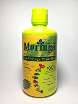 *NEW* Moringa Juice Power Drink Blend with Acai, Goji, Noni, Mangosteen, Maqui, Pomegranate and more