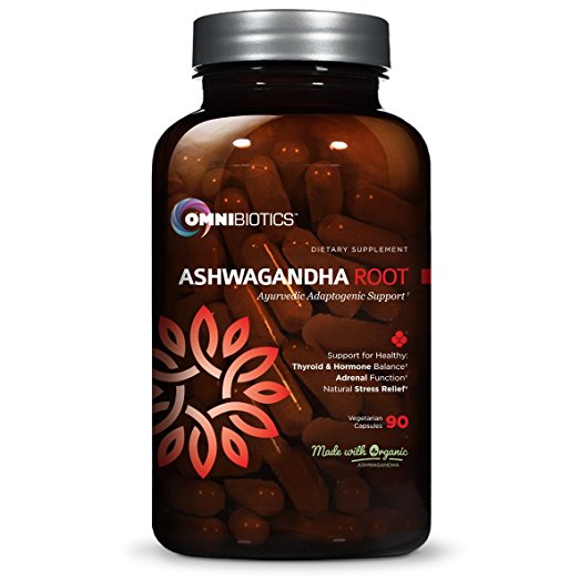 Organic Ashwagandha Root Powder Extract, 600mg Vegetarian Capsules, 90 Count | 100% Natural Ayurvedic Adaptogen from India | Promotes Energy & Stress Relief | Indian Ginseng for Men & Women
