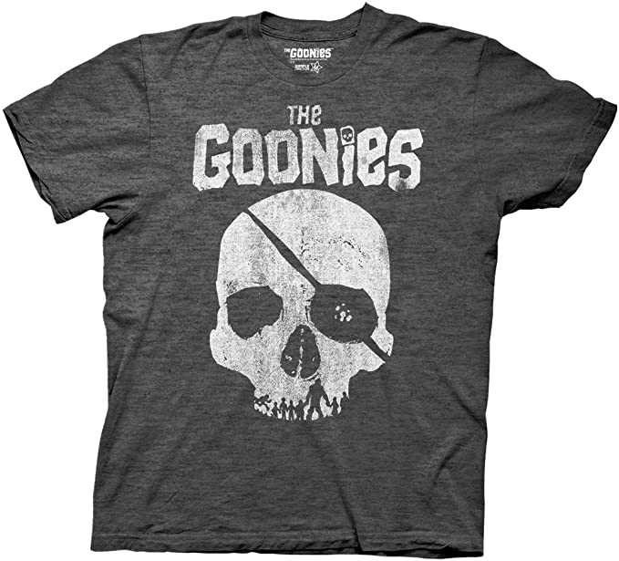 Ripple Junction Goonies Skull with Silhouette Teeth Adult T-Shirt