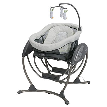 Graco DreamGlider 2-in-1 Gliding Swing and Sleeper - Rascal - B04CB142