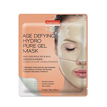 Purederm Age Defying "Wrinkle Reducing" Hydro Gel Face Sheet Mask (5 Gel Masks)