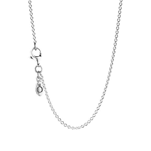 Pandora Pearl Silver Chain Necklace of Length 45cm 590412-45