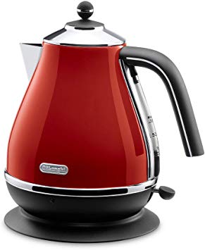 Delonghi icona Collection Electric kettle KBO1200J-R (Red)【Japan Domestic genuine products】