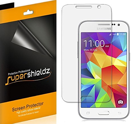 [6-Pack] Supershieldz- Anti-Bubble HD Clear Screen Protector For Samsung Galaxy Core Prime (Sprint , Verizon, Virgin Mobile, Cricket)   Lifetime Replacements Warranty - Retail Packaging