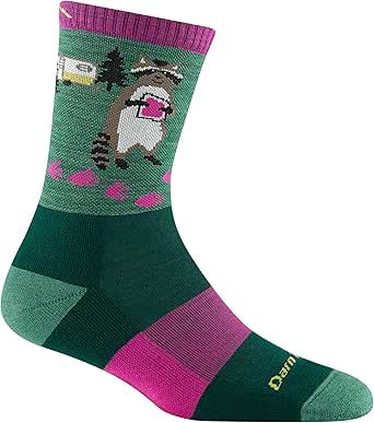 Darn Tough Women's Critter Club Micro Crew Lightweight with Cushion Sock (Style 5001) -