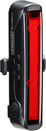 Cygolite Hotrod – Lumen Bike Tail Light - 6 Night & Daytime Modes– Wide Glowing LEDs- Compact & Sleek– IP64 Water Resistant– Sturdy Flexible Mount- USB Rechargeable–Great for Busy Roads