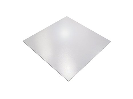 Floortex Polycarbonate XXL General Office Mat for All Pile Carpets, 60" x 60", Square, Clear (FR1115015023ER)