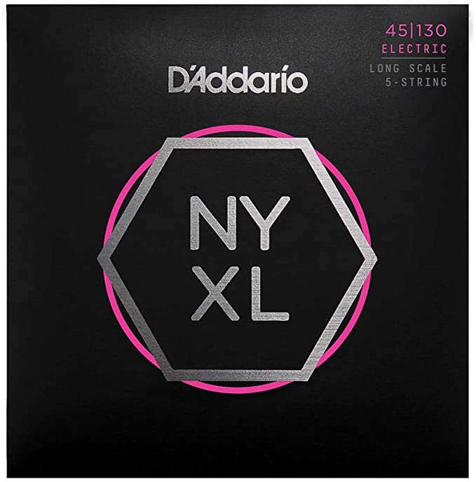 D'Addario NYXL Nickel Wound Bass Guitar Strings