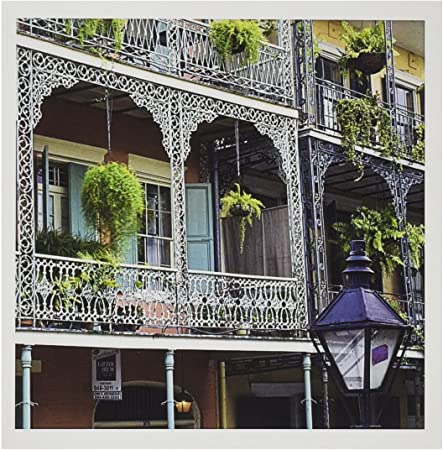 3dRose Louisiana, New Orleans, French Quarter - US19 RTI0002 - Rob Tilley - Greeting Cards, 6 x 6 inches, set of 12 (gc_90472_2)