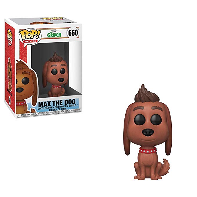 Funko Pop Animation: The Grinch Movie - Max The Dog Collectible Figure, Multicolor