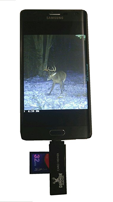 Common Hunter Game and Trail Camera Viewer / Reader for Android Phones, Reads Sd and Micro Sd Cards