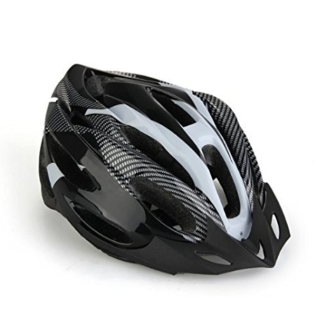 TOOGOO(R)Black Bicycle Helmet Mountain Bike Helmet for Men Women Youth NEW