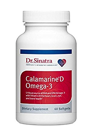 Dr. Sinatra’s Calamarine®D Omega-3 Delivers DHA-rich Omega-3s and Highly Absorbable Vitamin D3 for Heart, Brain, Eye, Immune, Bone, Muscle, Mood, and Overall Health in One Convenient Formula