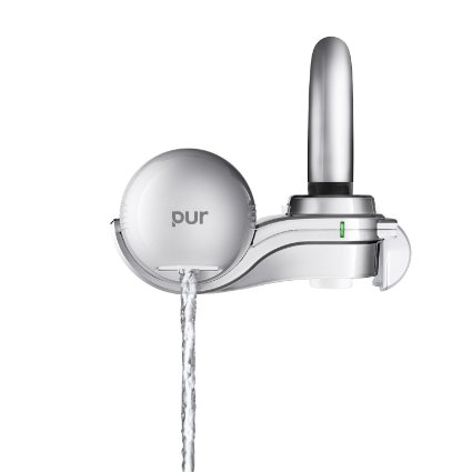 PUR 3-Stage Horizontal Faucet Mount Gray FM-9100B