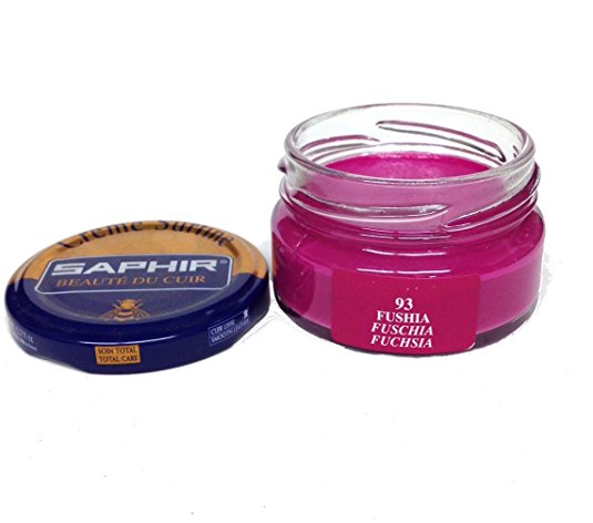 Saphir Shoe Cream, Beaute du Cuir Creme Surfine, 50ml Jar