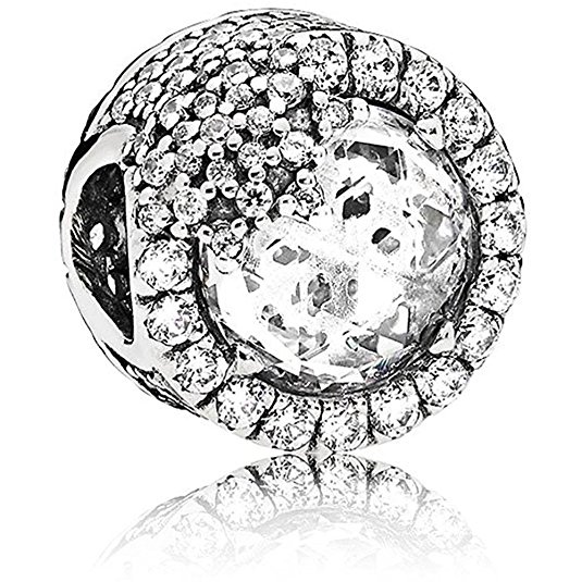 PANDORA Dazzling Snowflake Charm, Clear Cz, 796358CZ