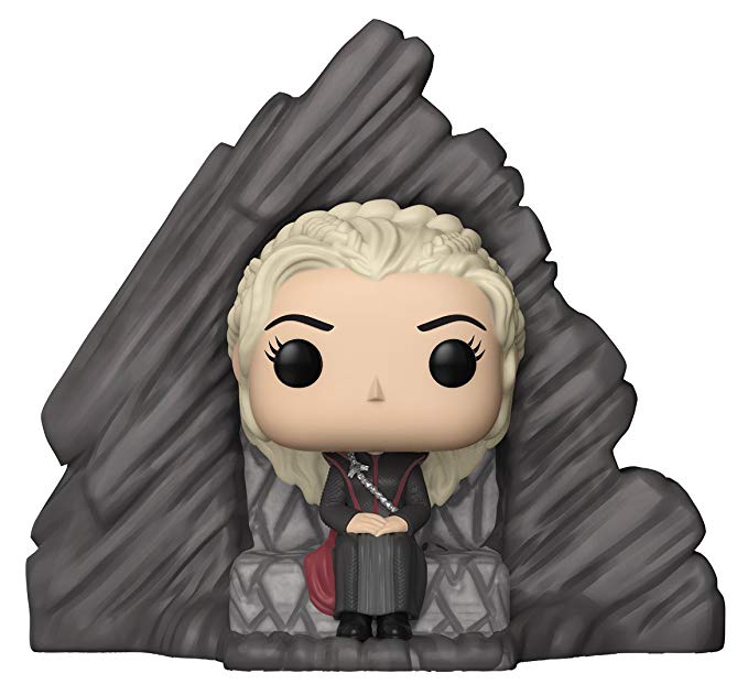 Funko POP! Ride: Game of Thrones Daenerys on Dragonstone Throne Collectible Figure, Multicolor