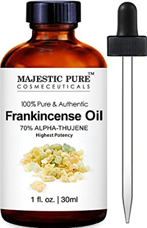 Frankincense Essential Oil from Majestic Pure, 1 Fluid Ounce, 100% Pure and Authentic