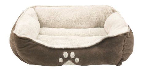 Sofantex Pet Bed - Fit Medium Sized Dog / Fat Cat, Machine Washable, Ultra Soft Pet Sofa - Dark Coffee