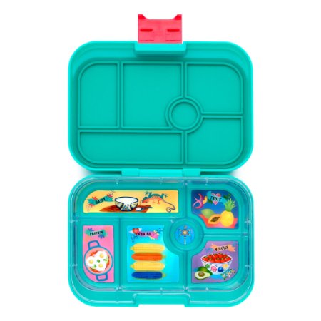 Yumbox (Aqua Turquoise) Leakproof Bento Lunch Box Container for Kids