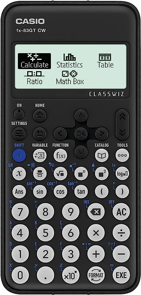 New Casio FX-83GTCW Black Scientific Calculator