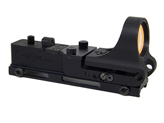 C-MORE Systems Railway Red Dot Sight with Standard Switch