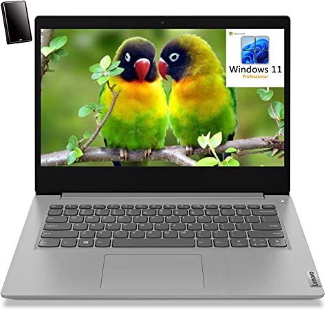 [Windows 11 Pro] Lenovo IdeaPad 3 14" FHD Business Laptop, Intel Quad-Core i5 10210U up to 4.2GHz, 12GB DDR4 RAM, 512GB PCIe SSD, 802.11AC WiFi, Bluetooth 5.0, Platinum Grey, 500GB External Hard Drive