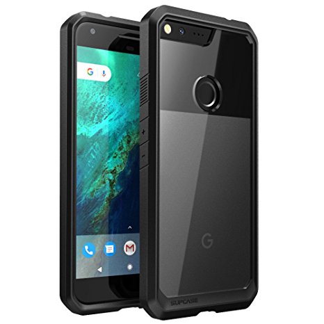 Google Pixel XL Case, SUPCASE Unicorn Beetle Series Premium Hybrid Protective Clear Case for Google Pixel XL 5.5 inch 2016 Release (Black)
