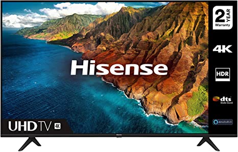HISENSE 50AE7000FTUK 50-inch 4K UHD HDR Smart TV with Freeview play, and Alexa Built-in (2020 series)
