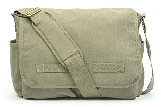 Sweetbriar Classic Messenger Bag - Vintage Canvas Shoulder Bag for All-Purpose Use