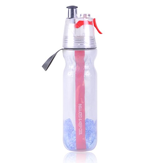 Insulated water bottle Mist and Spary BPA-Free Sport Bottle 17oz (L.&G.)