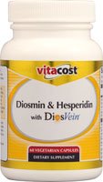 Vitacost Diosmin & Hesperidin with DiosVein -- 60 Vegetarian Capsules