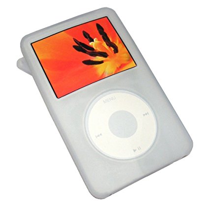 Jing-Rise White Silicone Skin Cover Case For iPod Classic 80GB 120GB and iPod Classic third generation 160GB launched in Sept 2009