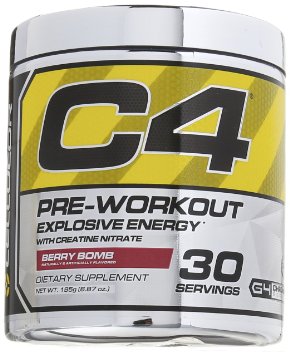 Cellucor C4 Extreme Dietary Supplement, Berry Bomb, 168 Gram