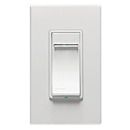 Leviton DZMX1-1BZ Decora Z-Wave Controls Scene Capable Universal Dimmer, White/Ivory/Light Almond, Works with Amazon Alexa