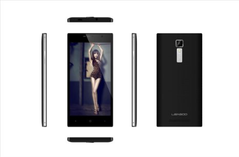 Leagoo Alfa 1 Cell Phone, WCDMA 3G Unlocked 5.5 Inches Android 5.1 Smartphone, Quad Core 2GB RAM 16GB ROM, 13.0MP 5.0MP Cameras, Black