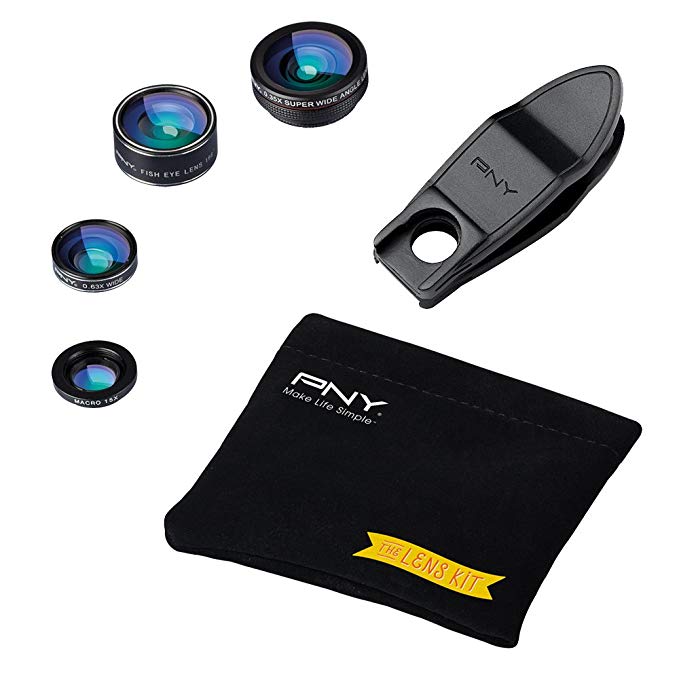 PNY 4-in-1 Lens Kit for Smartphone