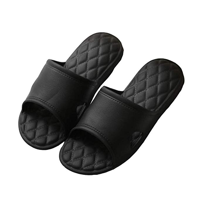 Mini Balabala Bath Slippers for Women Men Anti-Slip Shower Slippers Sandals Slip-On