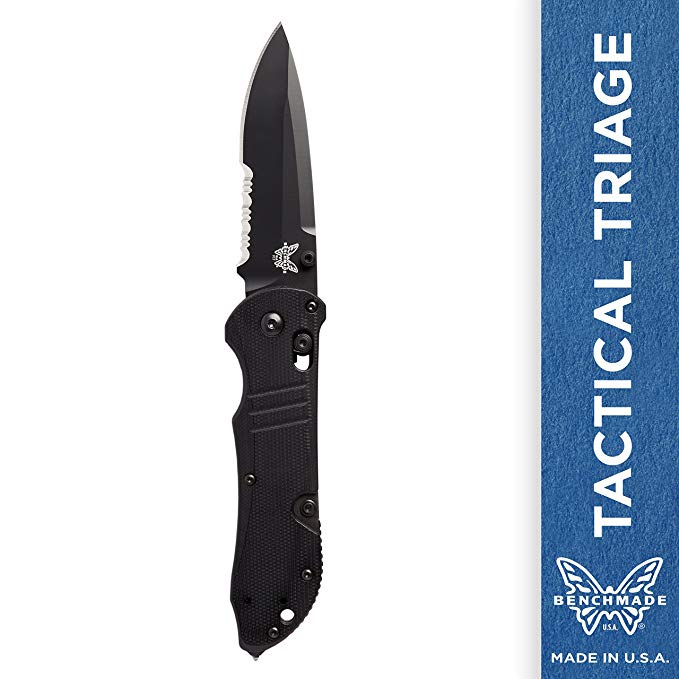 Benchmade - Tactical Triage 917 Knife, Drop-Point