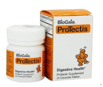 BioGaia Probiotic Chewable Tablets, 30 Count Box