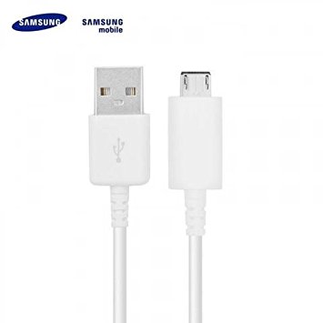 Genuine Samsung Galaxy Cable, Fone-Stuff® - Micro USB, Official, 1.2m Fast Charger (ECB-DU4AWE) for S7, EDGE S6 PLUS - WHITE