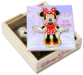 Minnie Wooden Mix and Match Dress-Up Play Set