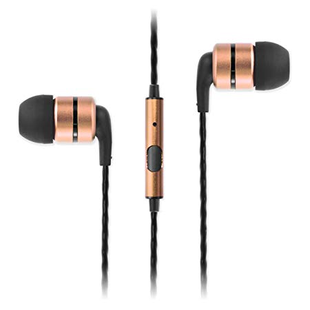 SoundMAGIC E80S In-Ear Isolating Earphones with Microphone - Copper