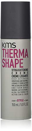 KMS California Therma Shape Straightening Crème, Heat-Activated Smoothing and Shaping, 150 mL/5 oz.