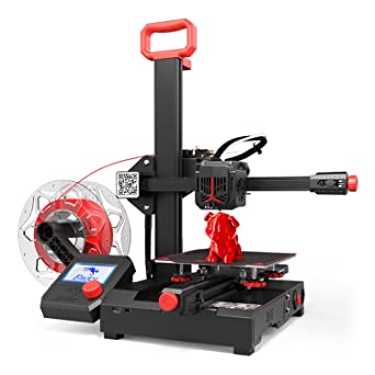 Creality 3D Mini FDM 3D Printer Ender 2 Pro for Beginner Desktop Portable Quick Assembly Lightweight 32bit Silent Motherboard Cantilever Structure Built-in Power Resume Printing Function 6.5*6.5*7 in