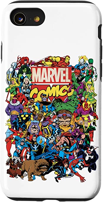 iPhone SE (2020) / 7 / 8 Marvel Comics Group Shot Case