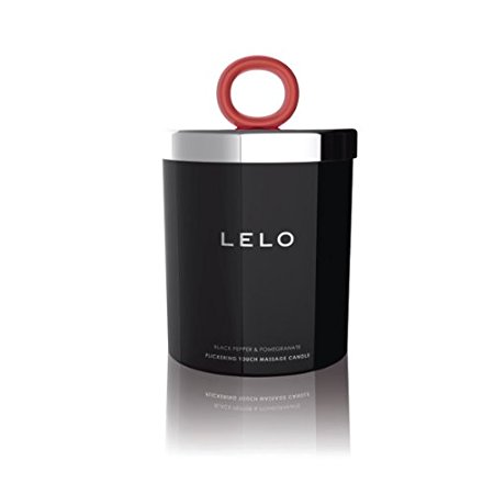 LELO Flickering Touch Massage Candle, Black Pepper/Pomegranate, 5.3 Ounces