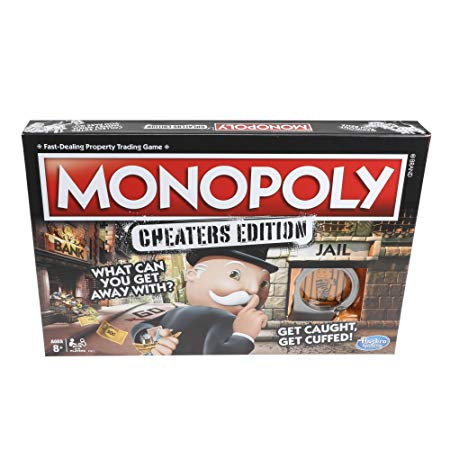 Hasbro Gaming Monopoly Cheaters Edition Family Game